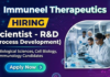 Research & Development Job at Immuneel Therapeutics. Biological Sciences & Cell Biology Candidates, Apply Now.