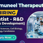 Research & Development Job at Immuneel Therapeutics. Biological Sciences & Cell Biology Candidates, Apply Now.