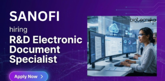 Regulatory Affairs Job at Sanofi. Apply Now For R&D Electronic Document Specialist Role in Hyderabad, India.