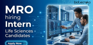 Life Sciences Internship at MRO, Pune. Internship for life science students interested in clinical logic, Jira, and Power BI.