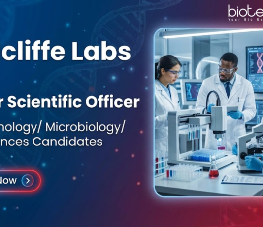Junior Scientific Officer Job at Redcliffe Labs. Biotechnology, Microbiology, Life Sciences Candidates, Apply Now.