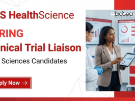 Clinical Research Job at TFS HealthScience. Life Sciences Candidates, Apply Now For Clinical Trial Liaison Role.