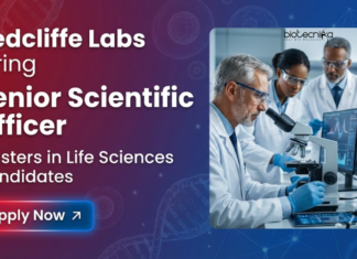 Biotechnology Job at Redcliffe Labs. Life Sciences Candiates, Apply Now For Senior Scientific Officer Role in Bengaluru.