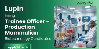 Biotechnology Job at Lupin. Biotechnology Candidates, Apply Now Trainee Officer – Production Mammalian. Job in Pune.