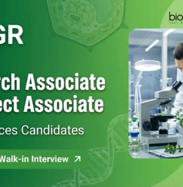 Research Associate Job at NIPGR. Plant Genome Research on Climate-Resilient Crops. Life Sciences Candidates, Attend The Walk-in Interview.
