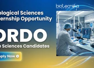 DRDO Internship Opportunity. Biological Sciences Candidates, Apply Now For this DRDO internship at DRDE Gwalior.