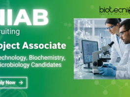 Project Associate Job at National Institute of Animal Biotechnology, Hyderabad. Life Sciences Candidates, Apply Now.