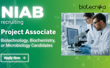 Project Associate Job at National Institute of Animal Biotechnology, Hyderabad. Life Sciences Candidates, Apply Now.