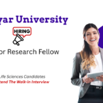 Junior Research Fellow Vacancy at Periyar University. Life Sciences Candidates, Attend The Walk-in Interview.