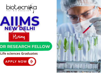 JRF Vacancy for CSIR Project Recruitment at AIIMS New Delhi | Apply Now JRF vacancy at AIIMS recruitment for CSIR research fellow jobs
