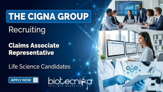 cigna Life science jobs at Cigna for Claims Associate healthcare jobs in Bengaluru