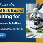 Research jobs Junior Research Fellow jobs life sciences jobs Central Silk Board Bangalore