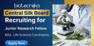 Govt Research Jobs at Central Silk Board | Junior Research Fellow Jobs | Life Science Jobs Research jobs Junior Research Fellow jobs life sciences jobs Central Silk Board Bangalore