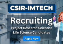 CSIR IMTECH Hiring Life Sciences For Project Scientist Post – Apply Now Research jobs at CSIR IMTECH Chandigarh for life science graduates