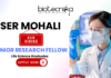 Junior Research Fellow Job at IISER Mohali – Biotechnology Junior Research Fellow biotechnology job at IISER Mohali DST project