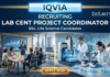 CRO jobs at IQVIA for life science graduates – Lab Cent Project Coordinator role