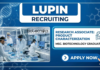 Research Associate Job at Lupin | Biotechnology Jobs Research Associate Job at Lupin biotechnology jobs LC-MS analytical research careers