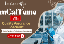 Quality Assurance Jobs at mCaffeine | Senior QA & QC Specialist mCaffeine quality assurance jobs for life science students | QA specialist