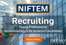 Research Jobs at NIFTEM | Biotechnology Jobs | Apply Now Research jobs at NIFTEM Kundli for biotechnology graduates