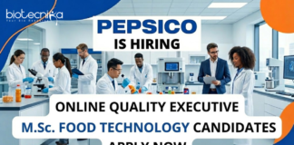 PepsiCo Food Tech Jobs – Quality Executive Careers in Guwahati for Life Science Graduates