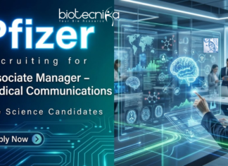 Life Sciences Jobs at Pfizer | Associate Manager Medical Communications Pfizer life sciences jobs Associate Manager Medical Communications medical affairs careers