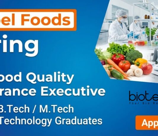 Food technology jobs at Rebel Foods for Quality Assurance Executive in Indore