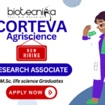 Corteva research associate jobs in biotechnology lab India