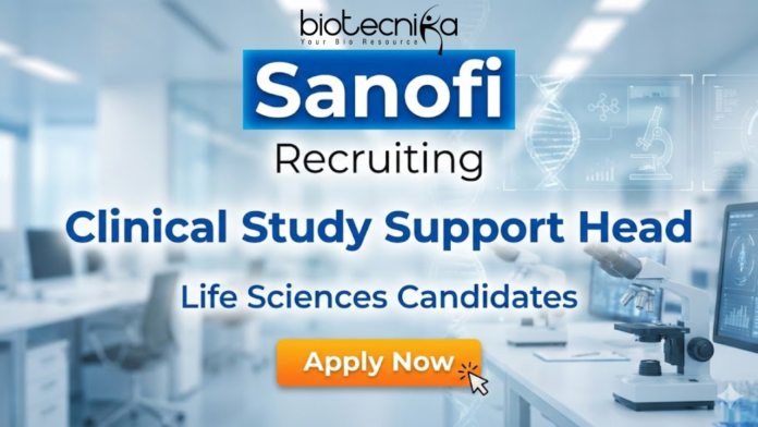 sanofi (4) Clinical research jobs at Sanofi Hyderabad for life science professionals