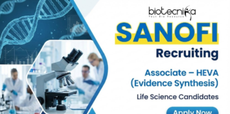 Associate Jobs at Sanofi – HEVA Evidence Synthesis Role For Life Sciences Associate Jobs at Sanofi Careers for life sciences professionals in HEVA evidence synthesis