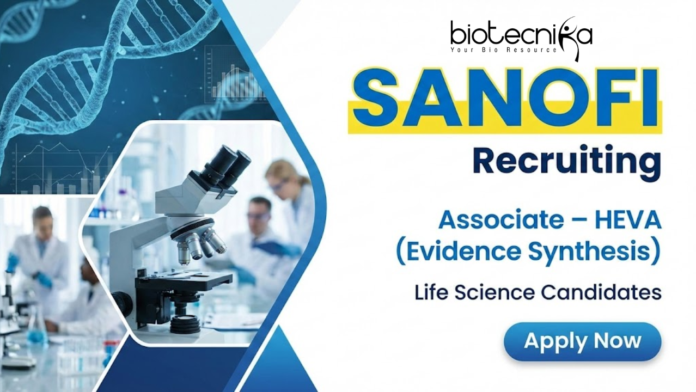 sanofi (5) Associate Jobs at Sanofi Careers for life sciences professionals in HEVA evidence synthesis