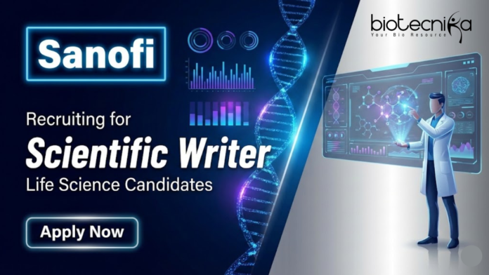 sanofi Scientific Writer Jobs at Sanofi life sciences jobs pharmaceutical writing careers