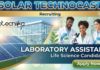 Laboratory Assistant Jobs at Solar Technocast Pvt Ltd for Life Science and Biology Graduates
