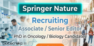 Scientific Editor Jobs at Springer Nature for Associate Role | Life Science Jobs Scientific editor jobs at Springer Nature for life science PhD professionals