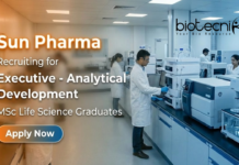 Executive Jobs – Analytical Development at Sun Pharma | Life Sciences jobs Executive Jobs at Sun Pharma Analytical Development Life Science Jobs