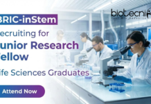 BRIC-inStem hiring for Research Jobs | Life Sciences Jobs | Apply Now BRIC-inStem research jobs 2025 for life science jobs in Bangalore