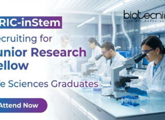 BRIC-inStem hiring for Research Jobs | Life Sciences Jobs | Apply Now BRIC-inStem research jobs 2025 for life science jobs in Bangalore