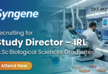 Syngene Hiring for Clinical Research Jobs | Study Director IRL | Life Sciences jobs Syngene Clinical Research Jobs for life science professionals in bioanalysis