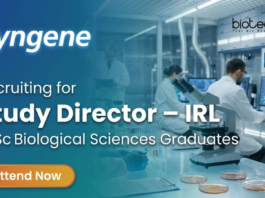 Syngene Clinical Research Jobs for life science professionals in bioanalysis