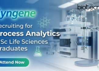Syngene Careers hiring for Process Analytics roles | Life Science jobs Life science jobs at Syngene – Process Analytics role for MSc life science candidates in Bangalore