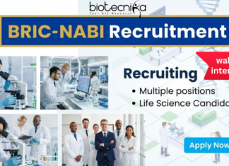 Research Jobs at BRIC-NABI | NABI Recruitment for Life Science Jobs Research Jobs at BRIC-NABI under NABI Recruitment for Life Science Jobs