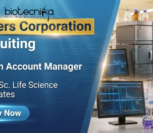 Life science jobs at Waters Careers for Account Manager roles in analytical instrumentation