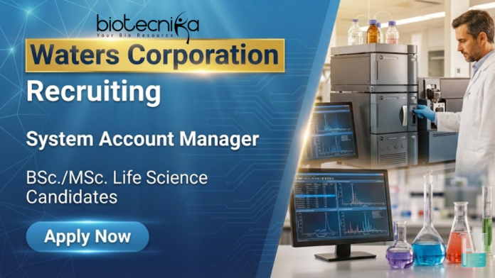 waters Life science jobs at Waters Careers for Account Manager roles in analytical instrumentation