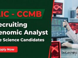 Apply for genomic analyst jobs at AIC-CCMB Hyderabad. Explore bioinformatics jobs and advance your life science career in clinical genomics.