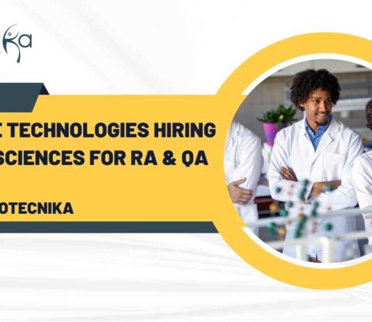 RA & QA Jobs Life Sciences at MedPrime Technologies, Apply on Biotecnika