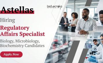 Regulatory Affairs Jobs at Astellas – Biology Candidates Apply Now Apply for Regulatory Affairs Specialist Job at Astellas. Ideal Regulatory Affairs Job for Microbiology and Biology Career Professionals.