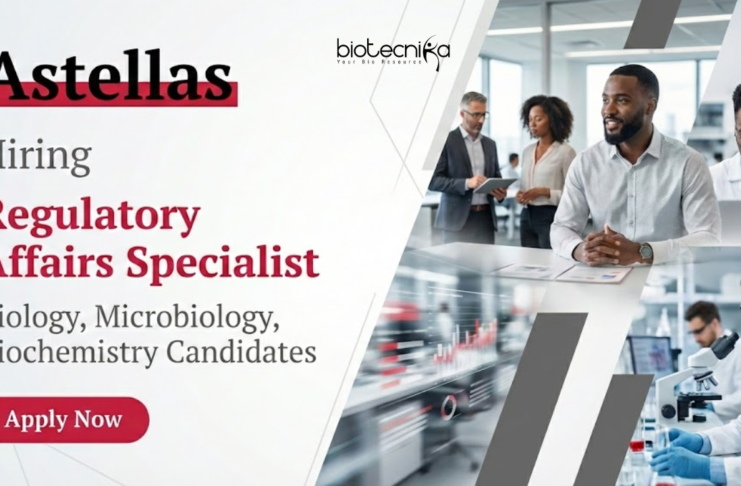 Regulatory Affairs Jobs at Astellas – Biology Candidates Apply Now Apply for Regulatory Affairs Specialist Job at Astellas. Ideal Regulatory Affairs Job for Microbiology and Biology Career Professionals.