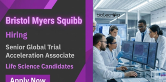 Apply for BMS Jobs as Senior Global Trial Acceleration Associate. Explore Life Science Jobs and Grow your Bristol Myers Squibb Career.