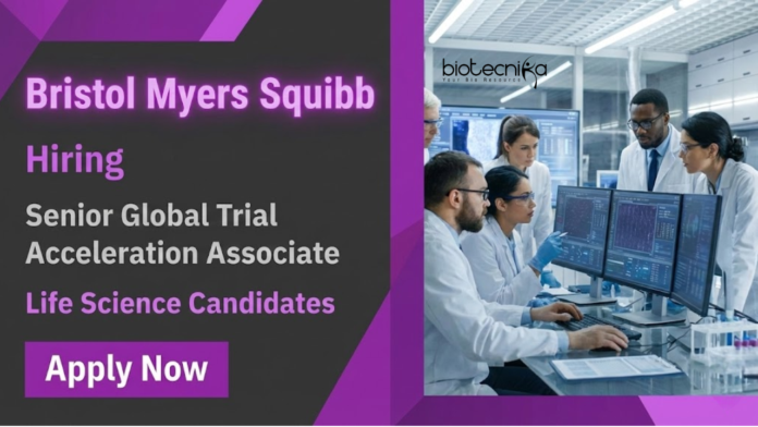 BMS (2) Apply for BMS Jobs as Senior Global Trial Acceleration Associate. Explore Life Science Jobs and Grow your Bristol Myers Squibb Career.