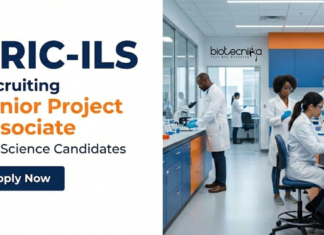 Project Associate Jobs at BRIC-ILS – Life Science Candidates Apply Now Apply for Project Associate Jobs at ILS Bhubaneswar under DBT funding. Build your Life Science Career through ILS Recruitment 2026.