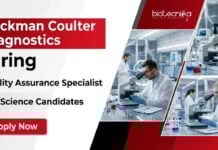 Quality Assurance Jobs at Beckman Coulter – Life Sciences Apply Now Apply for Quality Assurance Specialist in Bangalore. Explore Quality Assurance & Life Science Jobs with a Growing Beckman Coulter Career.